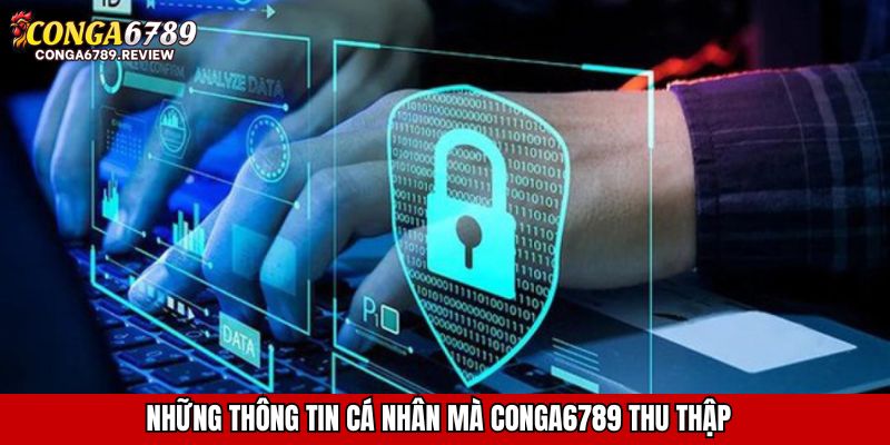 Những thông tin cá nhân mà CONGA6789 thu thập