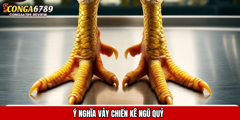 Ý nghĩa vảy chiến kê ngũ quỷ